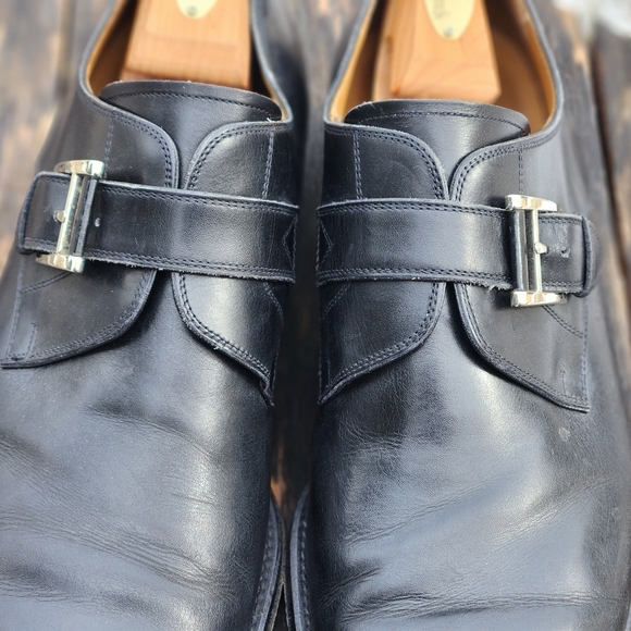 Magnanni Marco Cuero Monk Strap 13276 Leather Shoes 14 - Picture 4 of 8